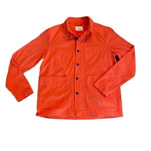 Albam orange 100% Cotton Mens utility jacket S